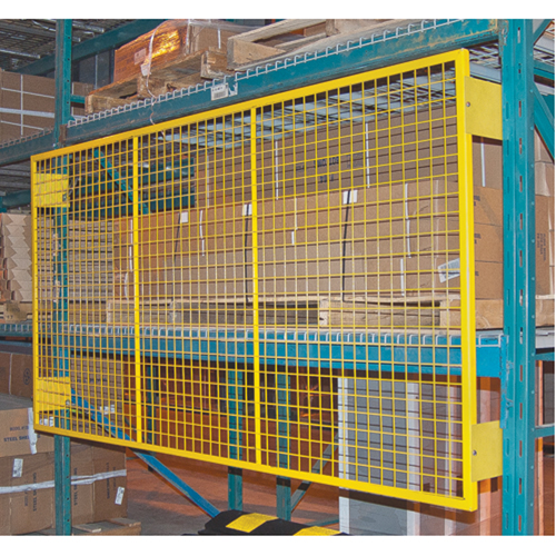 Grilles de protection arri&egrave;re pour palettier, 120" la x 48" h, Ferrures de 6" Haskins Industrial Inc.