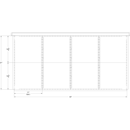 Cabinet d'entreposage &agrave; tiroirs int&eacute;gr&eacute; Interlok Haskins Industrial Inc.