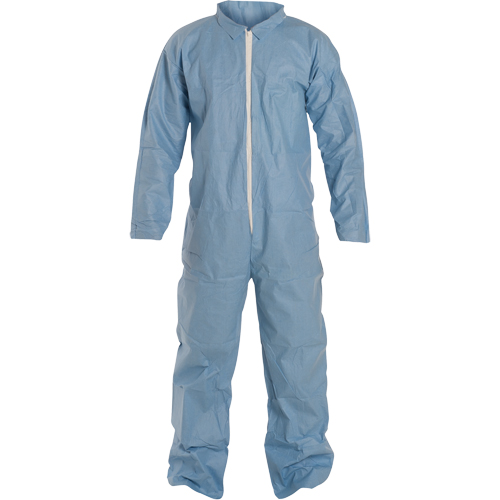 Combinaisons Proshield 6 SFR, Moyen, Bleu, Tissu ignifug&eacute; Haskins Industrial Inc.