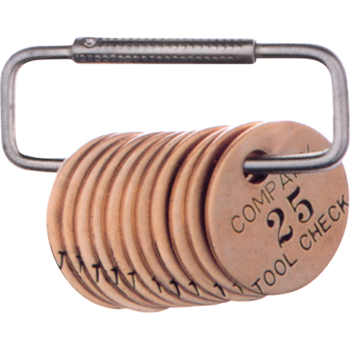 Split Key Rings, 3", Steel Haskins Industrial Inc.
