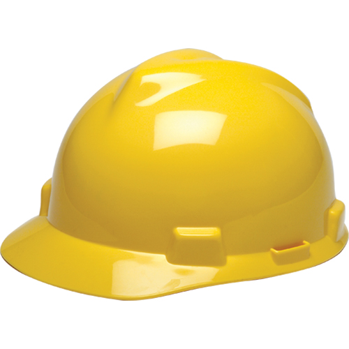 Casques de protection V-Gard - Suspensions 1-Touch, R&eacute;pond aux normes CSA type 1, Suspension Glissement rapide, Non ventil&eacute; Haskins Industrial Inc.