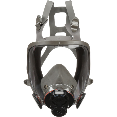 Appareil de protection respiratoire (APR) &agrave; &eacute;puration d'air motoris&eacute; port&eacute;s sur le visage Powerflow, &eacute;lastom&egrave;re/Silicone/Thermoplastique, Moyen Haskins Industrial Inc.