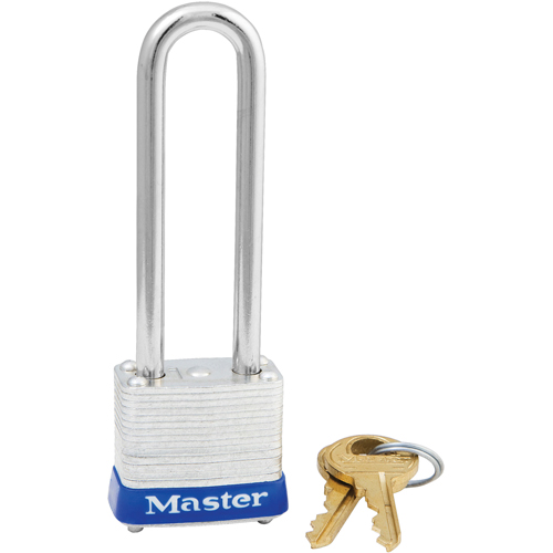 Padlock, Silver, Keyed Alike, Laminated Steel, 1-1/8" Width Haskins Industrial Inc.