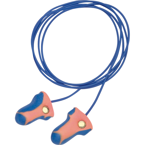 Howard Leight Laser-Trak Single-Use Detectable Earplugs, Pair - Polybag, Corded Haskins Industrial Inc.
