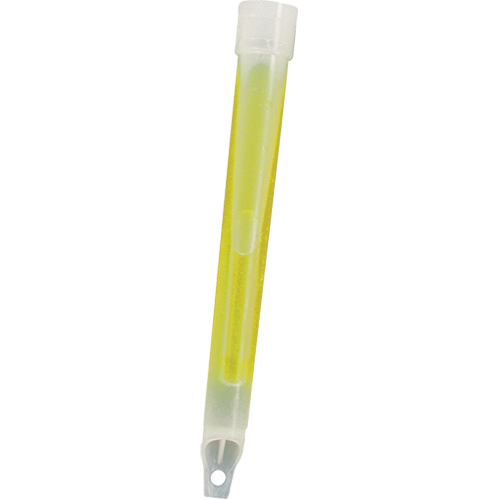 B&acirc;tons de s&eacute;curit&eacute; luminescents Cyalume 6", Jaune, Dur&eacute;e 30 min Haskins Industrial Inc.