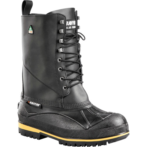 Bottes Barrow, Cuir, Embout Acier, Pointure 7 Haskins Industrial Inc.