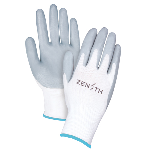 Gants l&eacute;gers enduits et respirants, 10/T-Grand, R&ecirc;vetement Mousse de nitrile, Calibre 13, Enveloppe en Polyester Haskins Industrial Inc.