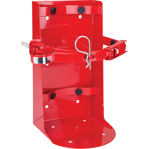 Vehicle Bracket For Fire Extinguishers, Fits 20 lbs. Haskins Industrial Inc.