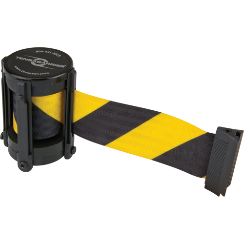 Cassettes de rechange pour Tensabarrier pour l'ext&eacute;rieur, Advance ou StowAway, 7,5', Ruban Jaune Haskins Industrial Inc.