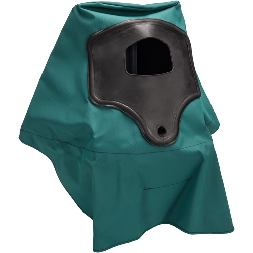 Cagoule &agrave; longueur d'&eacute;paule Abrasi-Blast, Universel, Coiffe souple, Bavette Simple Haskins Industrial Inc.