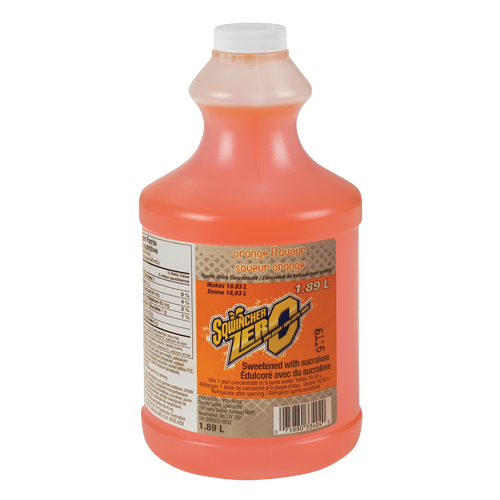 Sqwincher&reg; Boisson de r&eacute;hydratation ZERO, Concentr&eacute;, Orange Haskins Industrial Inc.