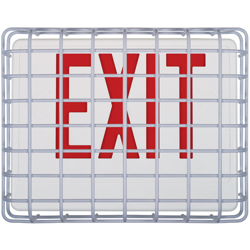 STI Exit Sign Damage Stopper&reg; Haskins Industrial Inc.