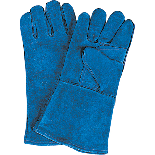 Double Palm & Thumb Welding Gloves, Split Cowhide, Size Large Haskins Industrial Inc.