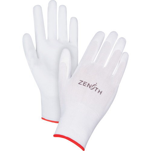 Gants enduits &agrave; dext&eacute;rit&eacute; ultime, 7/Petit, R&ecirc;vetement Polyur&eacute;thane, Calibre 13, Enveloppe en Polyester Haskins Industrial Inc.