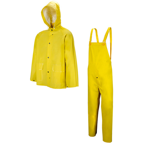 Tornado Economy Suit, PVC, 5X-Large, Yellow Haskins Industrial Inc.