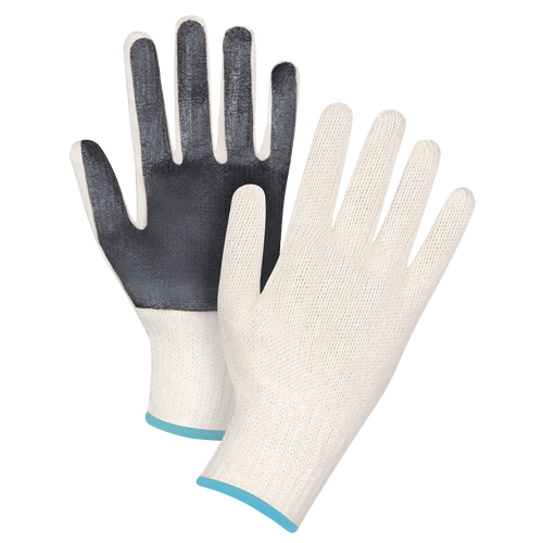 Gants en tricot &agrave; paume enduite, Poly/coton, Un c&ocirc;t&eacute;, Calibre 7, T-Grand Haskins Industrial Inc.