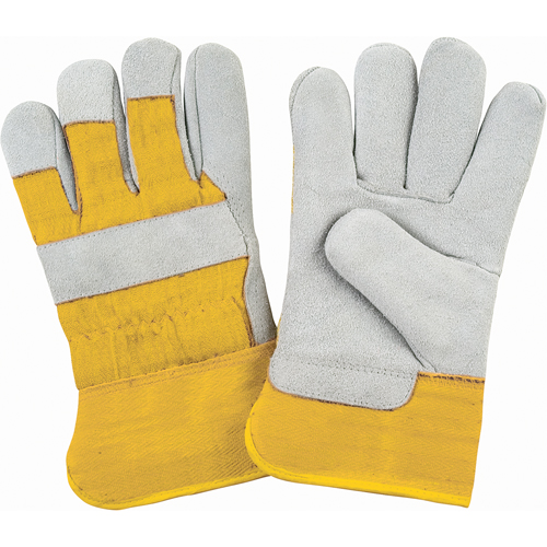 Premium Winter-Lined Fitters Gloves, X-Large, Split Cowhide Palm, Foam Fleece Inner Lining Haskins Industrial Inc.