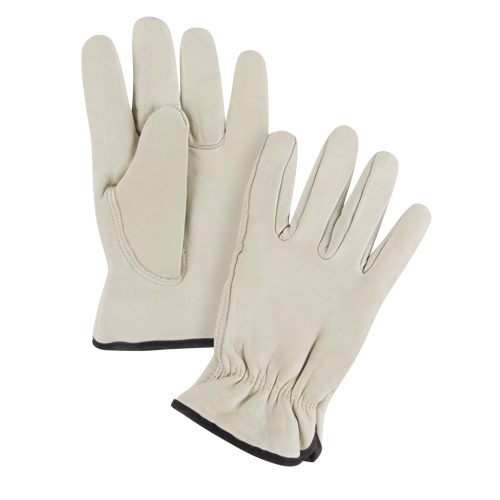 Gants de conducteur doubl&eacute;s pour l'hiver, Petit, Paume en Cuir fleur de vache, Molleton Haskins Industrial Inc.