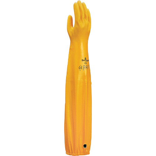 Gants r&eacute;sistants aux produits chimiques, Taille T-Grand/10, 26" lo, Nitrile, 30 mils Haskins Industrial Inc.