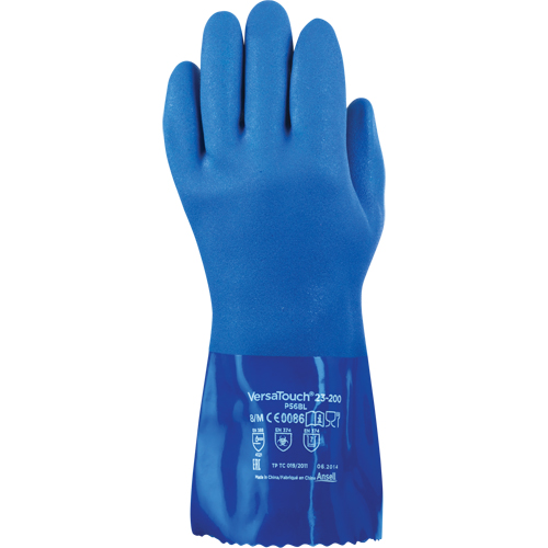 P56BL Insulator Gloves, Size Medium/8, 12" L, PVC Haskins Industrial Inc.