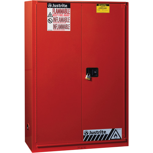 Armoire de s&eacute;curit&eacute; pour la peinture et les encres combustibles EX Sure-Grip, 60 gal., 5 tablettes Haskins Industrial Inc.