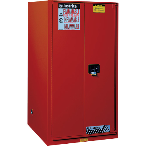 Sure-Grip&reg; EX Combustibles Safety Cabinet for Paint and Ink, 96 gal., 5 Shelves Haskins Industrial Inc.