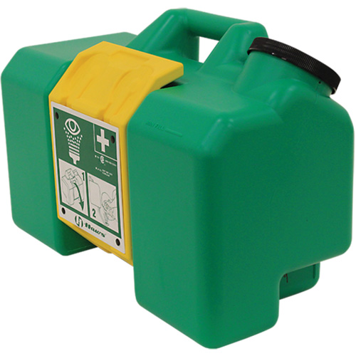 Eyewash Station, Gravity-Fed, 9 gal. Capacity, Meets ANSI Z358.1 Haskins Industrial Inc.