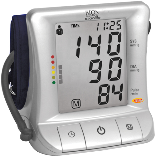 Step Up Automatic Blood Pressure Monitor, Class 2 Haskins Industrial Inc.