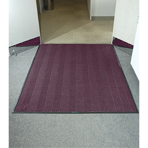 Tapis Waterhog Eco Elite, Essuie-pieds/grattoir, 3' x 20' x 3/8", Marron Haskins Industrial Inc.