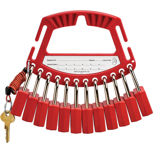 Safety Padlock Caddies Haskins Industrial Inc.