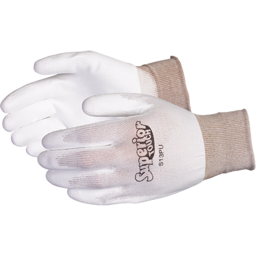 Gants en nylon &agrave; paume enduite de polyur&eacute;thane Superior Touch de qualit&eacute; sup&eacute;rieure, 7/Petit, R&ecirc;vetement Polyur&eacute;thane, Calibre 13, Enveloppe en Nylon Haskins Industrial Inc.