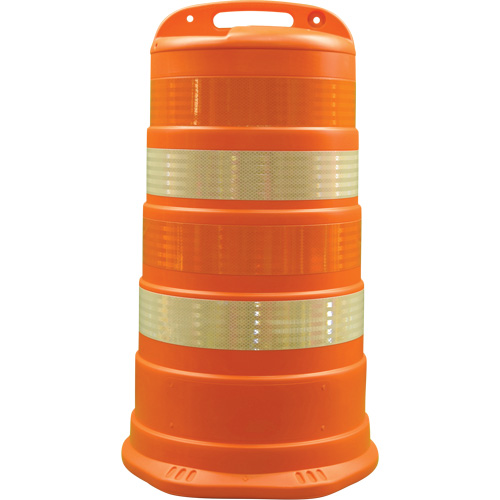 Barils pour canalisation du trafic Trailboss, Hauteur 41,27'', Orange Haskins Industrial Inc.