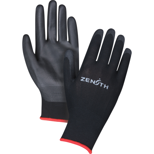 Gants enduits &agrave; dext&eacute;rit&eacute; ultime, 8/Moyen, R&ecirc;vetement Polyur&eacute;thane, Calibre 13, Enveloppe en Polyester Haskins Industrial Inc.
