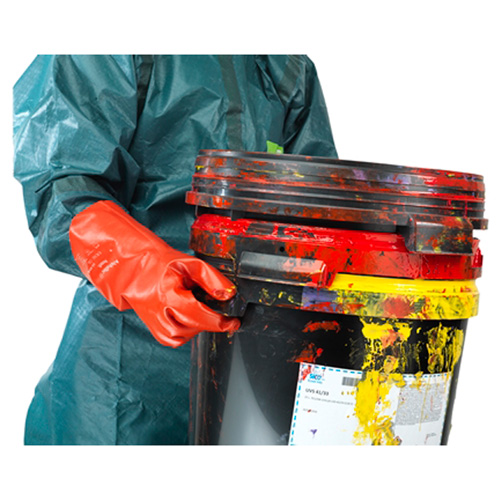 PVA&reg; 15-554 Gloves, Size 10, 14" L, Polyvinyl Alcohol, Cotton Inner Lining, 17-mil Haskins Industrial Inc.