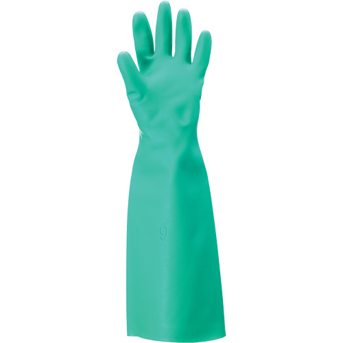 Solvex&reg; 37-185 Gloves, Size X-Large/10, 18" L, Nitrile, 22-mil Haskins Industrial Inc.
