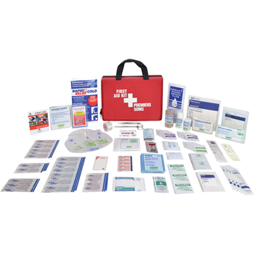 Briefcase First Aid Kits, Class 1 Medical Device, Nylon Bag Haskins Industrial Inc.