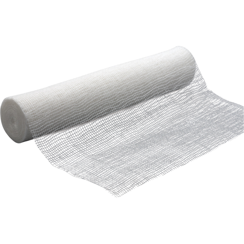 Gauze Bandage , Roll, 15' L x 4" W, Medical Device Class 1 Haskins Industrial Inc.