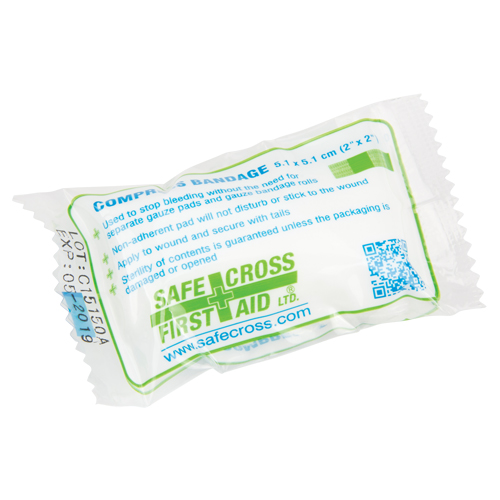 Compress (Pressure) Bandages, 2" L x 2" W Haskins Industrial Inc.
