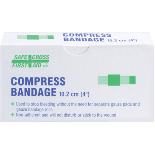 Compress (Pressure) Bandages, 4" L x 4" W Haskins Industrial Inc.