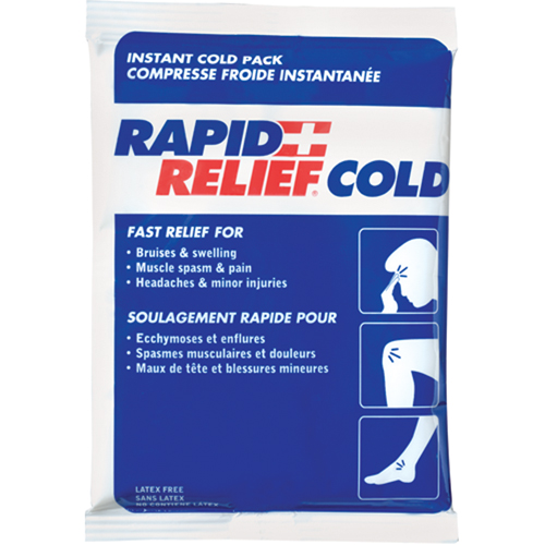 Instant Compress Packs, Cold, Single Use, 4" x 6"/6" x 4" Haskins Industrial Inc.