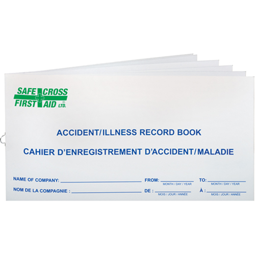 Accident Record Books Haskins Industrial Inc.