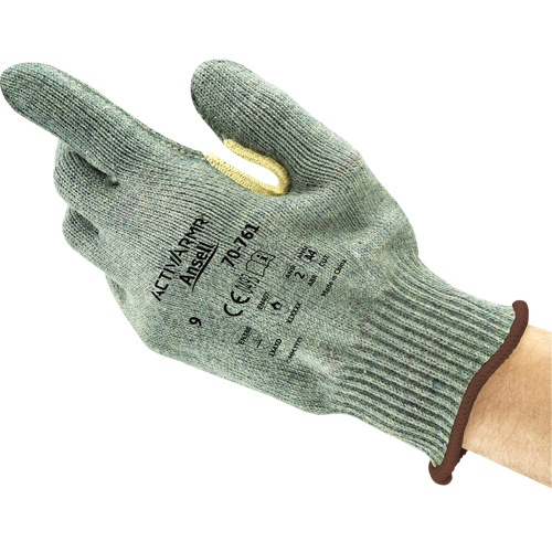ActivArmr&reg; 70-761 Cut Resistant Gloves, Size 6, 10 Gauge, Nylon/Acrylic/Kevlar&reg; Shell, ASTM ANSI Level A4/EN 388 Level D Haskins Industrial Inc.