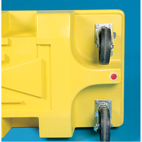 Chariots Poly-Spillcart, 66,5" lo x 29" la x 43,9" h, Cap. de d&eacute;versement 57 gal. US Haskins Industrial Inc.