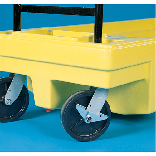 Chariots Poly-Spillcart, 66,5" lo x 29" la x 43,9" h, Cap. de d&eacute;versement 57 gal. US Haskins Industrial Inc.