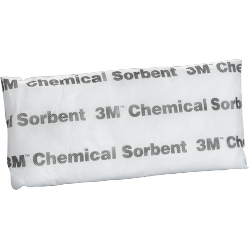 Tampons adsorbants pour produits chimiques, Universel, 15" lo x 7" la, 11,8 gal. absorption/pqt Haskins Industrial Inc.