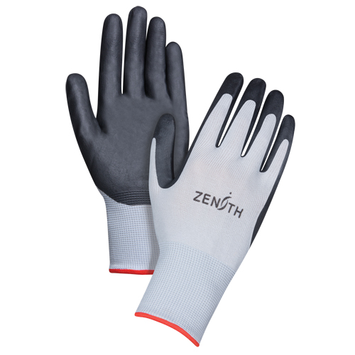 Lightweight Breathable Coated Gloves, 7/Small, Foam Nitrile Coating, 13 Gauge, Polyester Shell Haskins Industrial Inc.