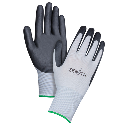 Gants l&eacute;gers enduits et respirants, 8/Moyen, R&ecirc;vetement Mousse de nitrile, Calibre 13, Enveloppe en Polyester Haskins Industrial Inc.