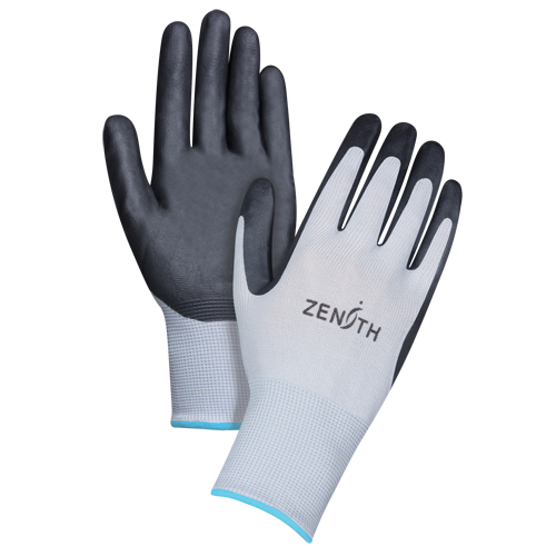 Lightweight Breathable Coated Gloves, 10/X-Large, Foam Nitrile Coating, 13 Gauge, Polyester Shell Haskins Industrial Inc.