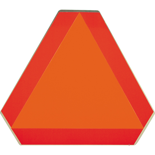 Panneaux de signalisation pour v&eacute;hicules lents, Aluminium, 16" la x 16" h Haskins Industrial Inc.