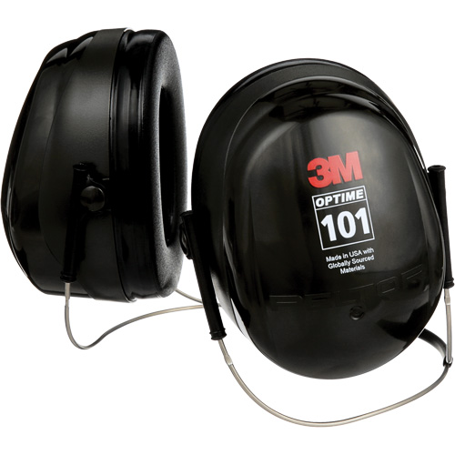 Peltor Optime 101 Series Earmuffs, Neckband, 26 NRR dB Haskins Industrial Inc.